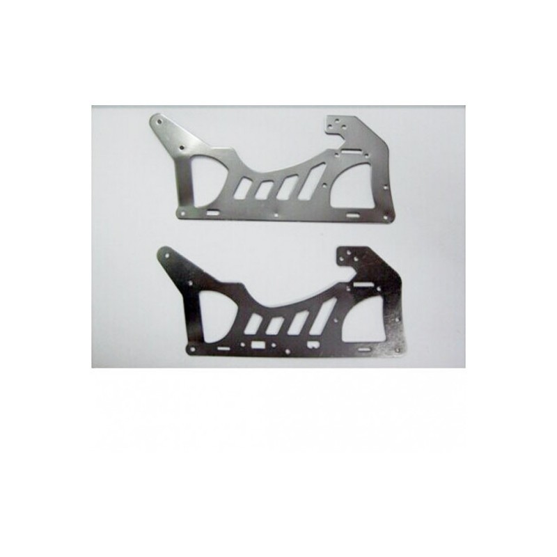 Miniature esprit déco: Pièce pour hélicoptère électrique Flancs inférieurs Tiny 530BL