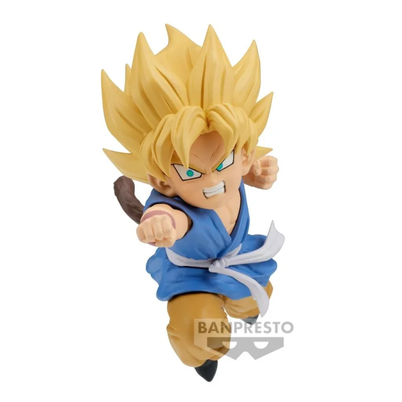Création vitrine déco: DRAGON BALL GT - Son Goku - Figurine Match Makers 1/2 9cm