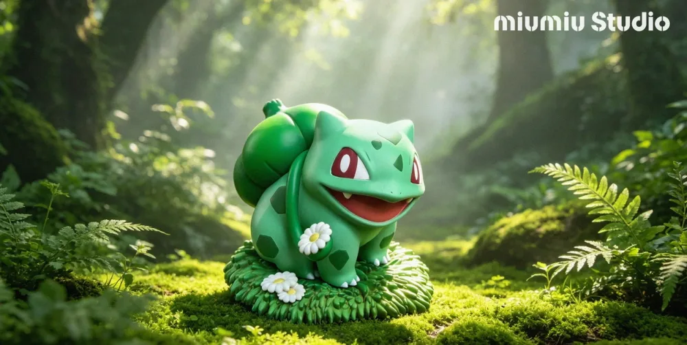 Artistique Vitrine belle présence: [PREORDER] Mini Figure [MIUMIU] – Bulbasaur