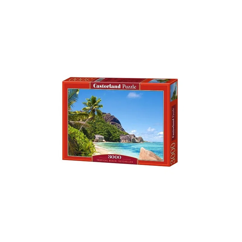 Compacte Modèle: Puzzle PLAGE TROPICALE