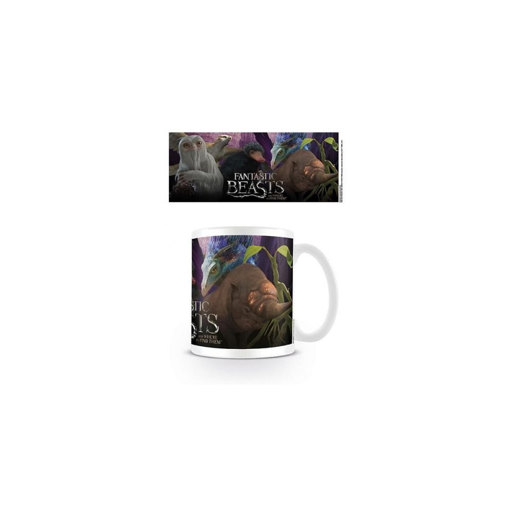Décoration pour cadeau: Mug Animaux Fantastiques Betes Echappees