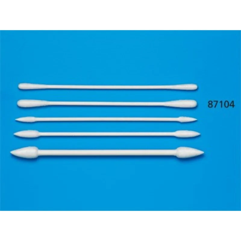 Objet vitrine esprit collection: Cotons tiges ronds fins - 50 pièces