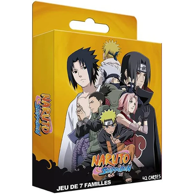 Tendance Déco pour cadeau: Naruto Shippuden - Jeu de 7 Familles