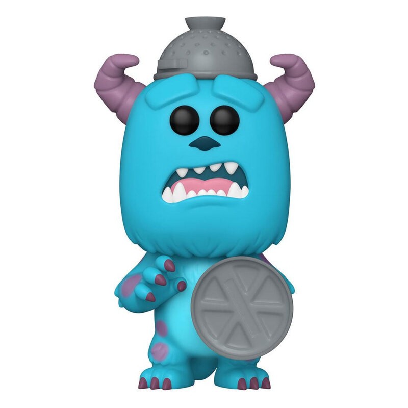 Visuelle Collection pour étagère: Figurine Pop Monstres & Cie 20th Anniversary POP! Disney Vinyl figurine Sulley with Lid 9 cm