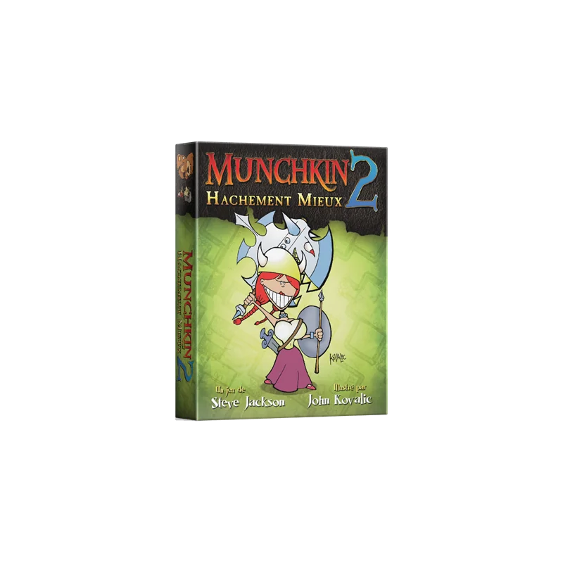 Modèle coin collection: Jeu de société Munchkin 2 : Hachement Mieux