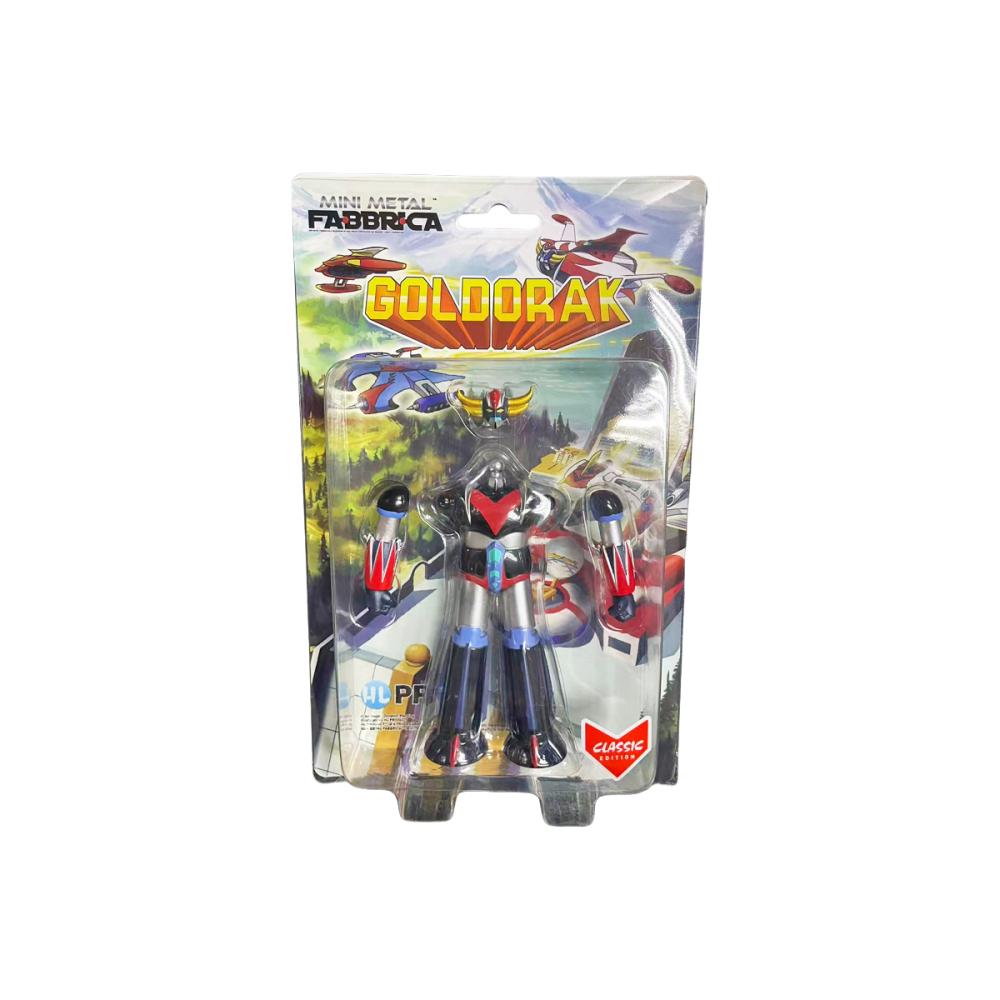 Jolie miniature esprit collection: Figurine Grendizer (Goldorak) Mini Metal Fabbrica Classic 12cm