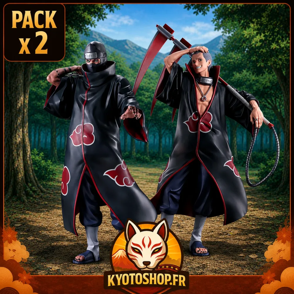 Soignée Design: Naruto Shippuden Kakuzu & Hidan Figure Hidan - Kakuzu Arc Ichibansho PACK