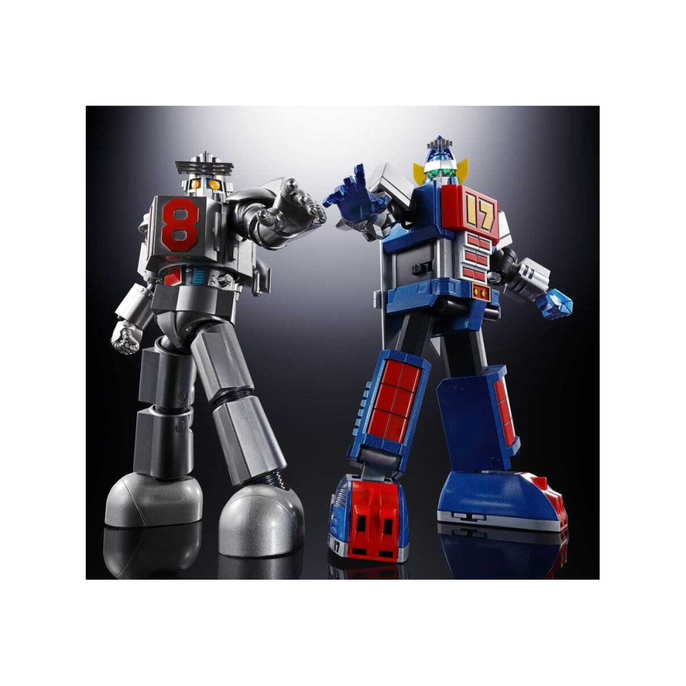 Charmante Collection: Daitetsujin 17 figurine Diecast Soul of Chogokin GX-101S Daitetsujin 17 & 18 Graviton Box 18 cm