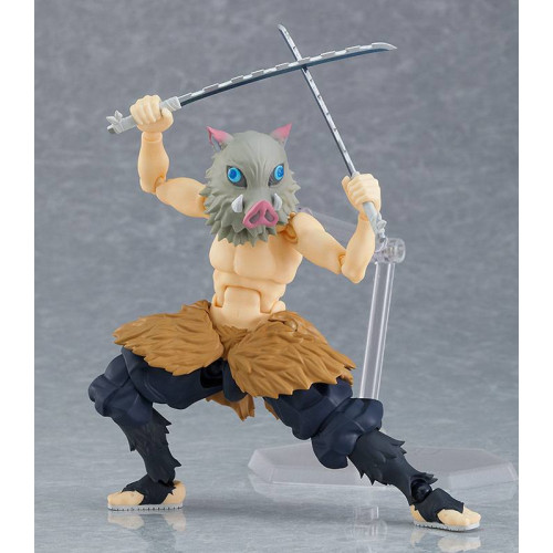 Moderne Figurine belle présence: Demon Slayer Figurine Figma Inosuke Hashibira 14cm - Max Factory