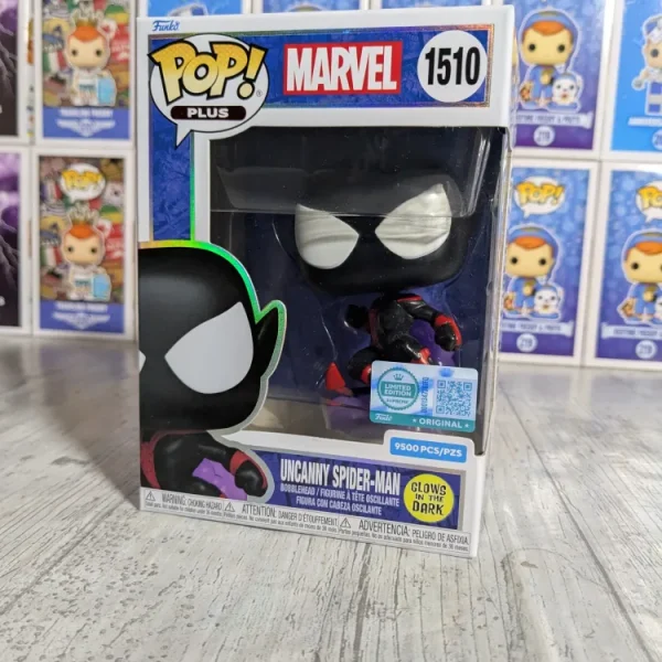 Funko pop Marvel Comics #1510 - Uncanny Spider-Man (Glow/9500PCS)
