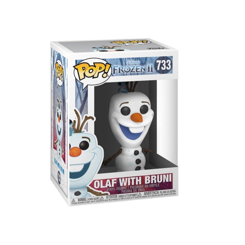 Belle déco pour collection: Figurine Pop La Reine des neiges 2 POP! Disney Vinyl figurine Olaf & Bruni 9 cm