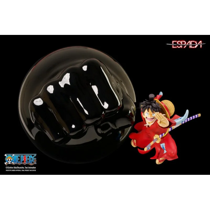 Geek Modèle esprit collection: Figurine ONE PIECE MONKEY D. LUFFY WALL Figure