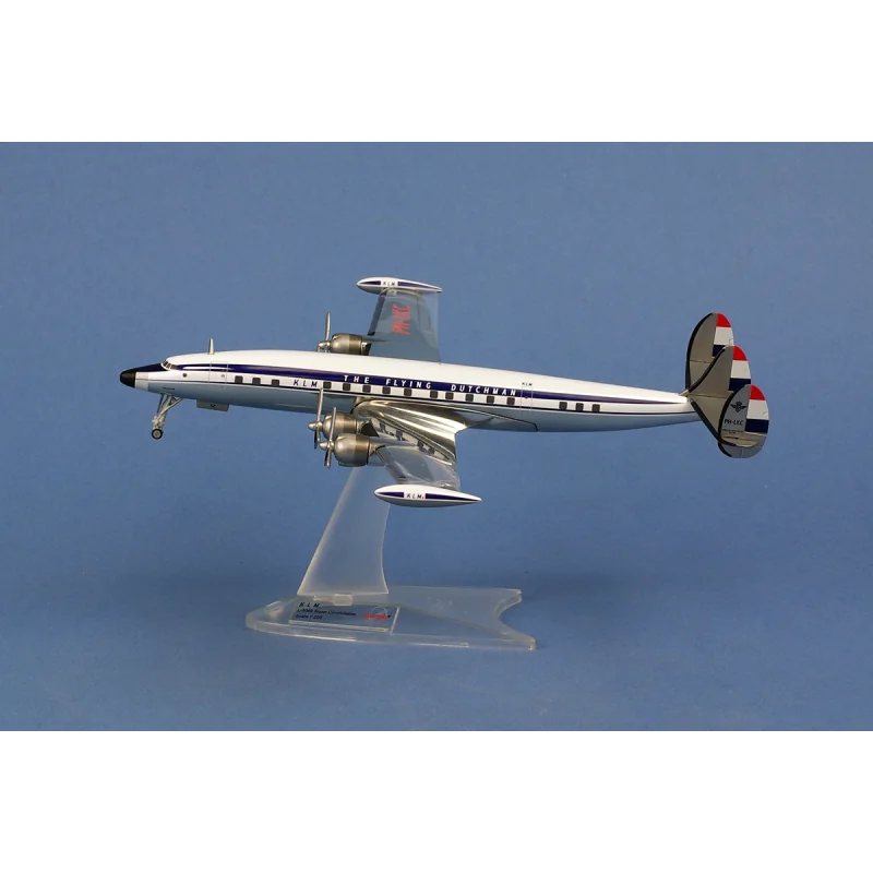 Jolie miniature style rétro: Miniature KLM Lockheed L-1049C Super Constellation – PH-LKU “Photon”