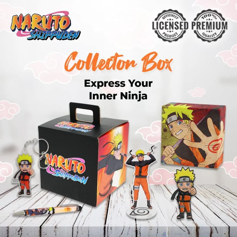 Objet pour bureau: NARUTO SHIPPUDEN - Naruto - Boite Mystère (aléatoire)