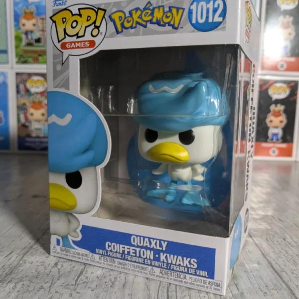 Funko pop Games Pokemon #1012 - Quaxly / Coiffeton / Kwaks