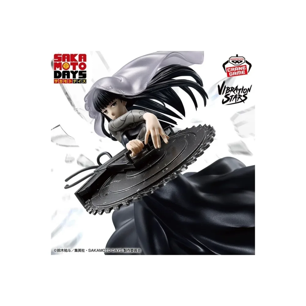 Détaillée Statue: Sakamoto Days - Figurine Osaragi - Vibration Stars
